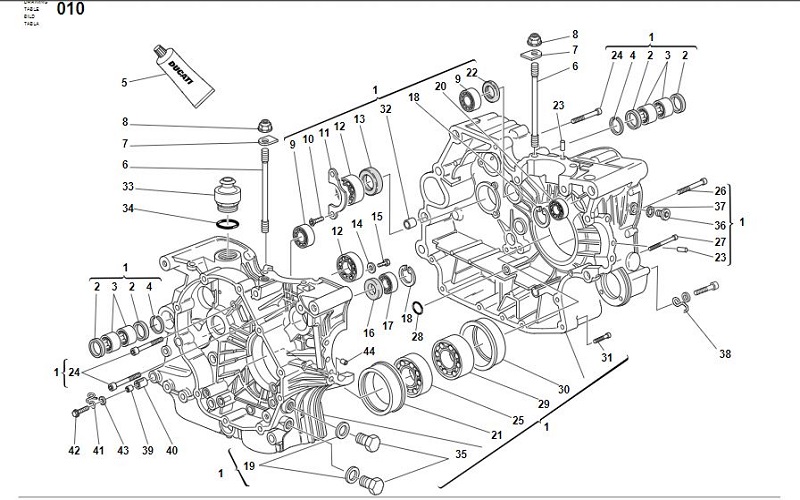 DUCATI Ducati 620 S (2002) Manual de Reparación