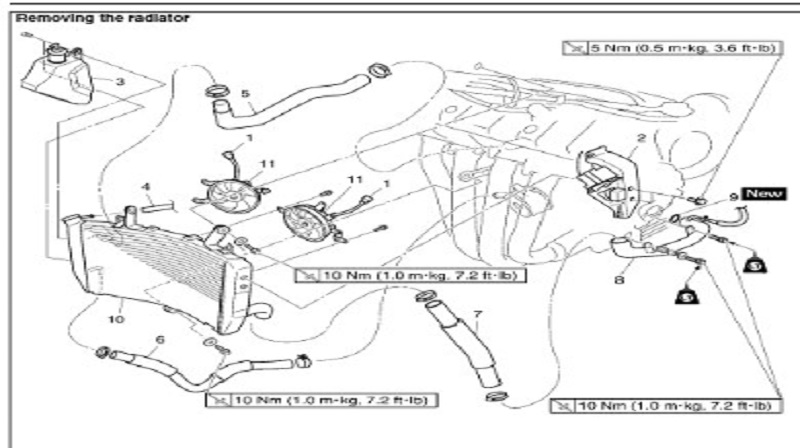 Yamaha r1 2007  Manual de Reparación
