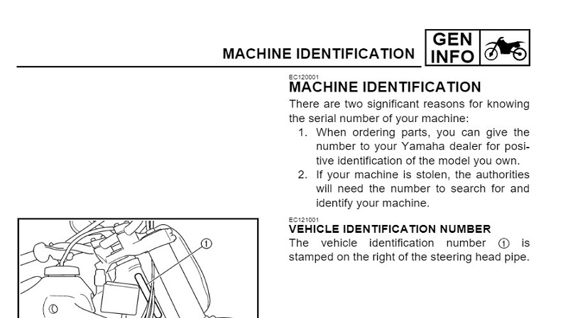 Yamaha yzf 2001 Manual de Reparación