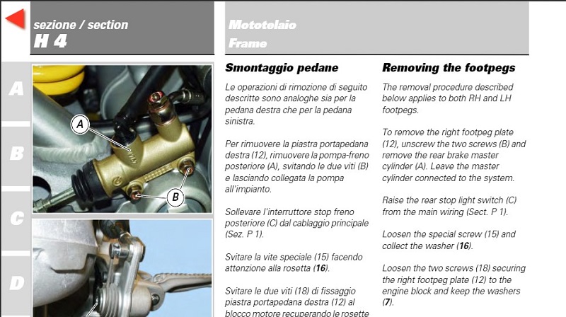 Ducati Monster S2R800 Manual de Reparación