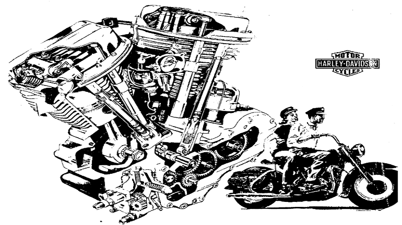 Harley Davidson Panhead 1954 Manual de Reparación