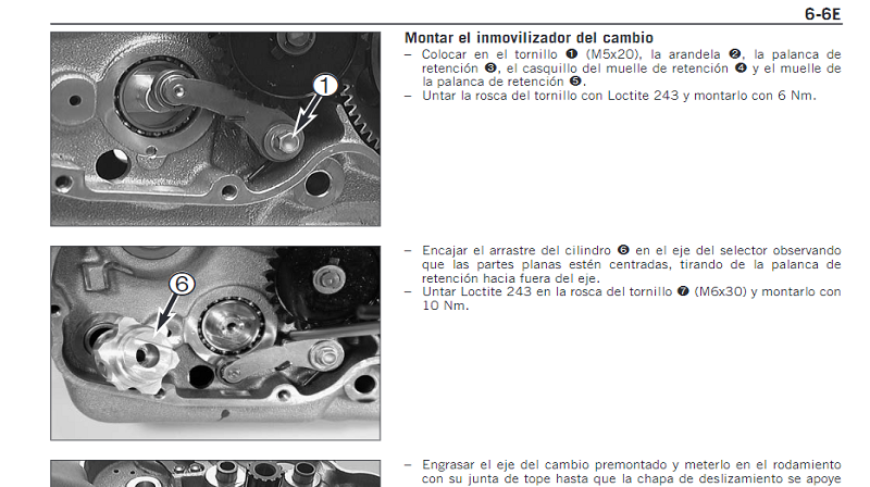 KTM 250 XSRACING520/525 SX Manual de Reparación