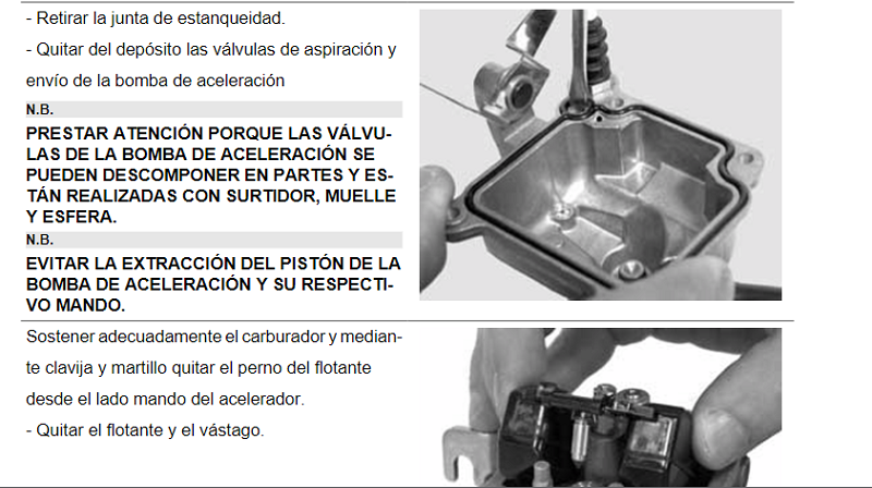 PIAGGIO XEVO125 Euros3 664717-OL Manual de Reparación